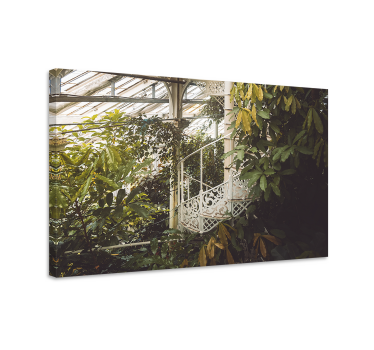 Cuadro de paisaje Cottagecore botánico - TenVinilo