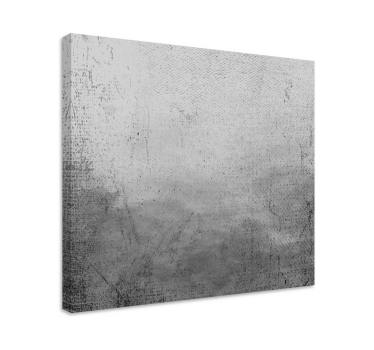Cuadro artístico Efecto acuarela ombre en gris - TenVinilo