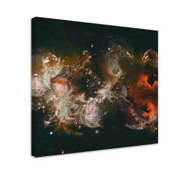 Cuadro de paisaje Hermosa vista galaxia vía láctea - TenVinilo