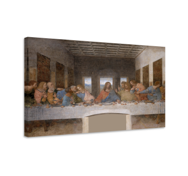 Cuadro artístico la Última Cena es una pintura de la escuela rena - TenVinilo