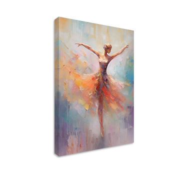 Cuadro artístico bailarina de ballet - TenVinilo