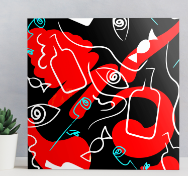 Cuadro artístico Arte joan miró - TenVinilo
