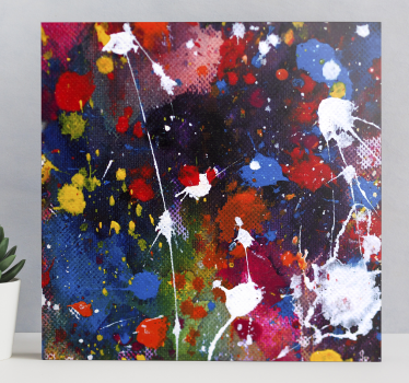 Cuadro artístico Pintura acrilica - TenVinilo