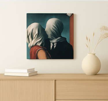 Cuadro artístico el diseño de los amantes - TenVinilo