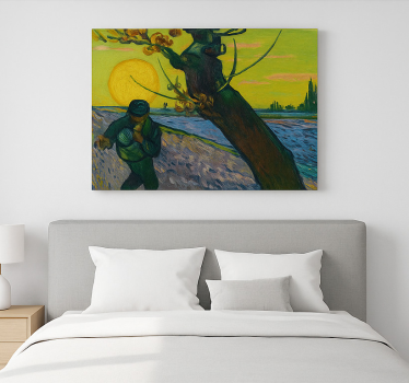 Cuadro artístico el sembrador van gogh - TenVinilo