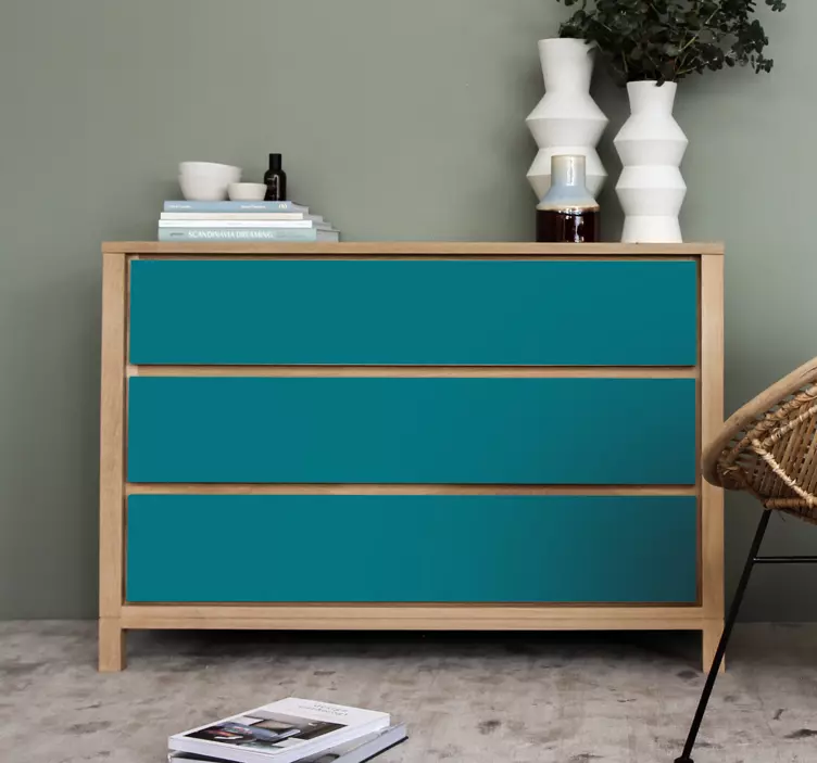 Vinilo para mueble Ikea decorativo puerta Kallax - TenVinilo