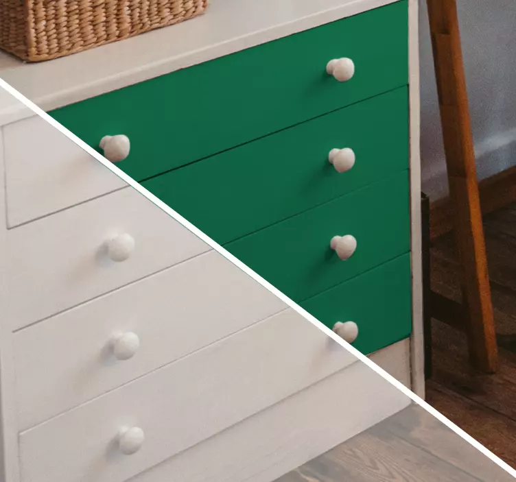 Vinilo decorativo cajones kallax - TenVinilo