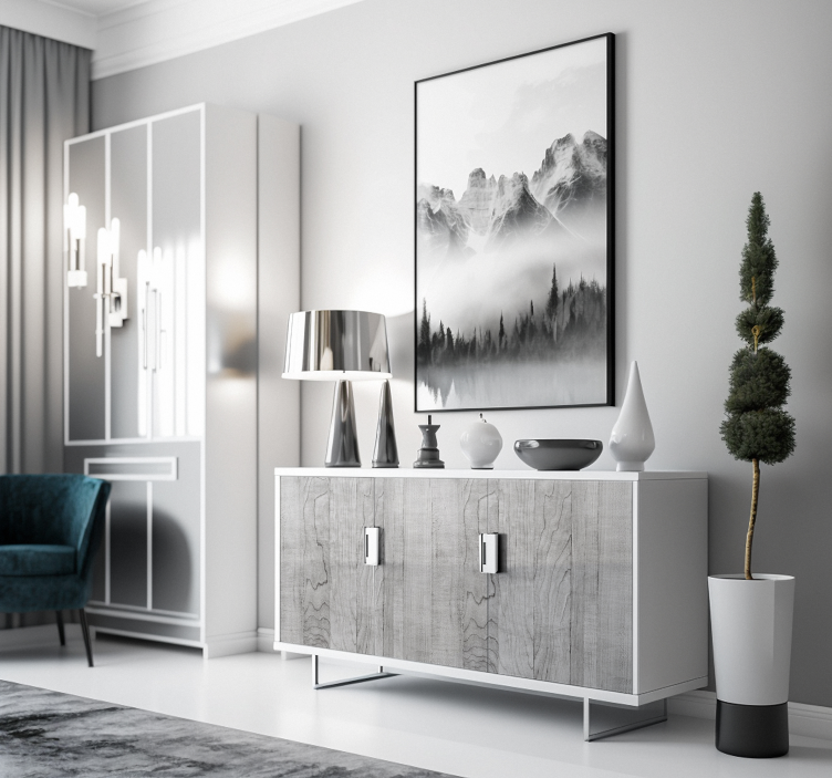 Vinilo para mueble madera gris - TenVinilo