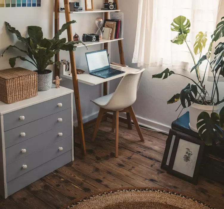 Vinilo para mueble color gris - TenVinilo