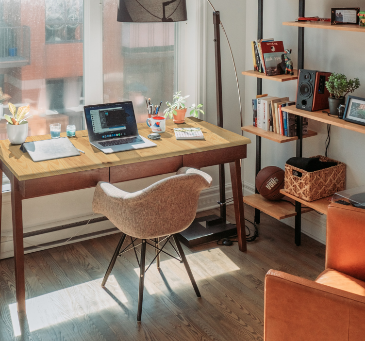 Vinilo para mueble madera clara - TenVinilo