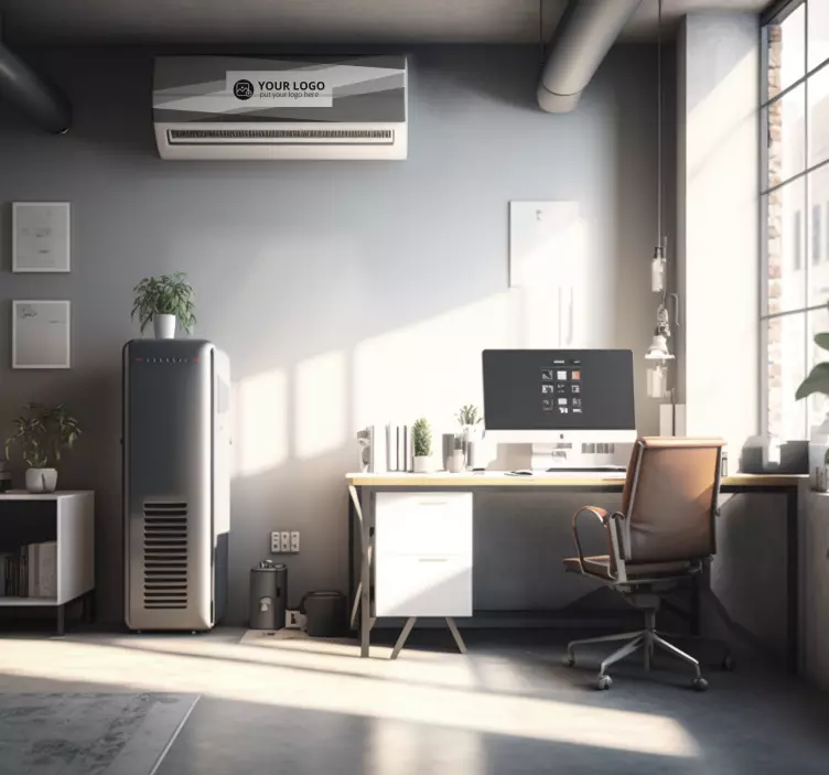 Vinilo para oficina con logotipo - TenVinilo