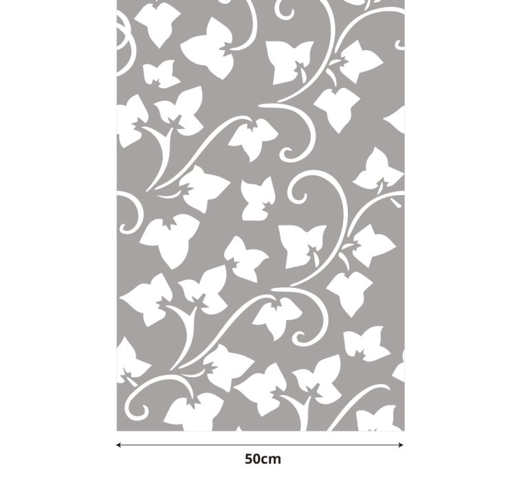 Vinilo decorativo translúcido ramas de árbol - TenVinilo