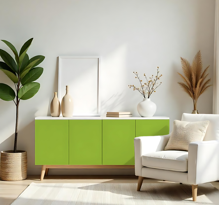 Vinilo adhesivo verde claro mate - TenVinilo