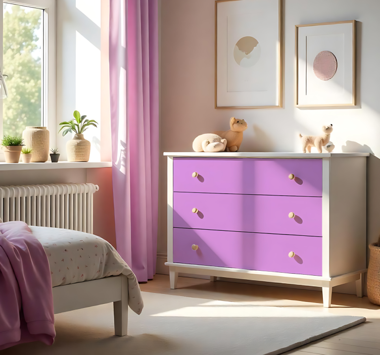 Vinilo adhesivo rosa mate - TenVinilo