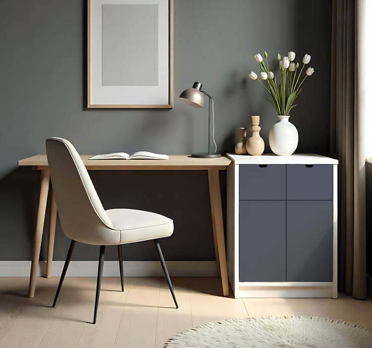 Vinilo adhesivo gris oscuro mate - TenVinilo