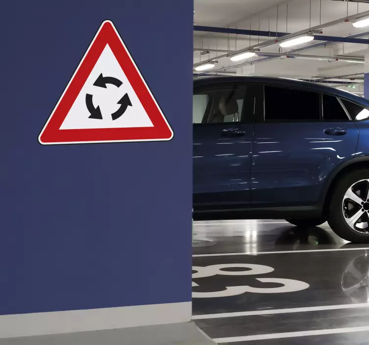 Adhesivo decorativo rotonda - TenVinilo