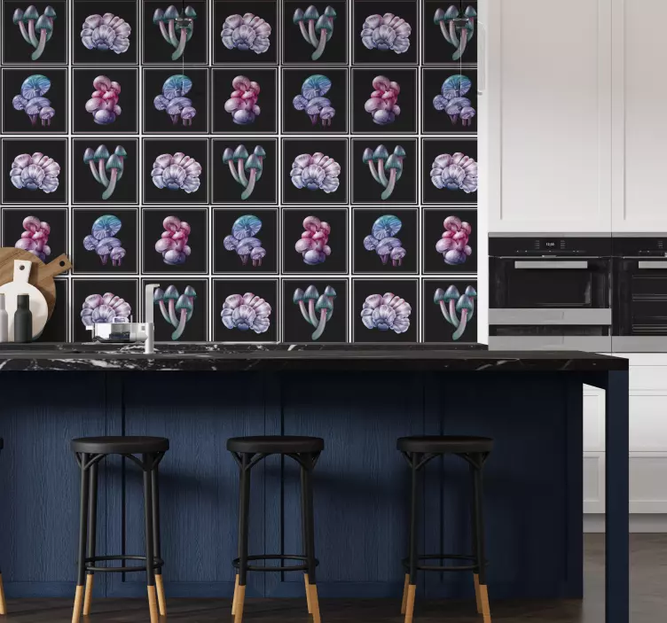 Azulejos adhesivo setas mágicas - TenVinilo