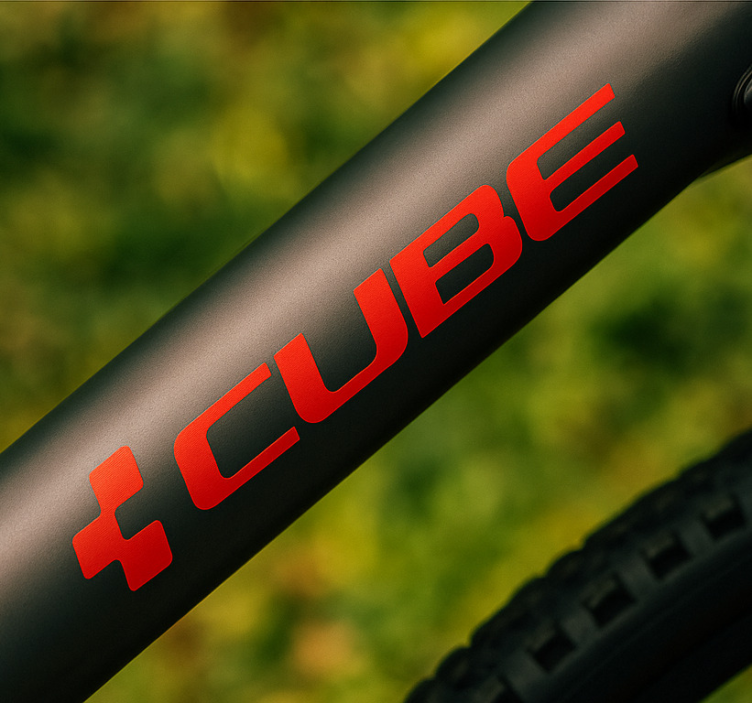 Calca para bicicleta emblema de bicicleta personalizado - TenVinilo