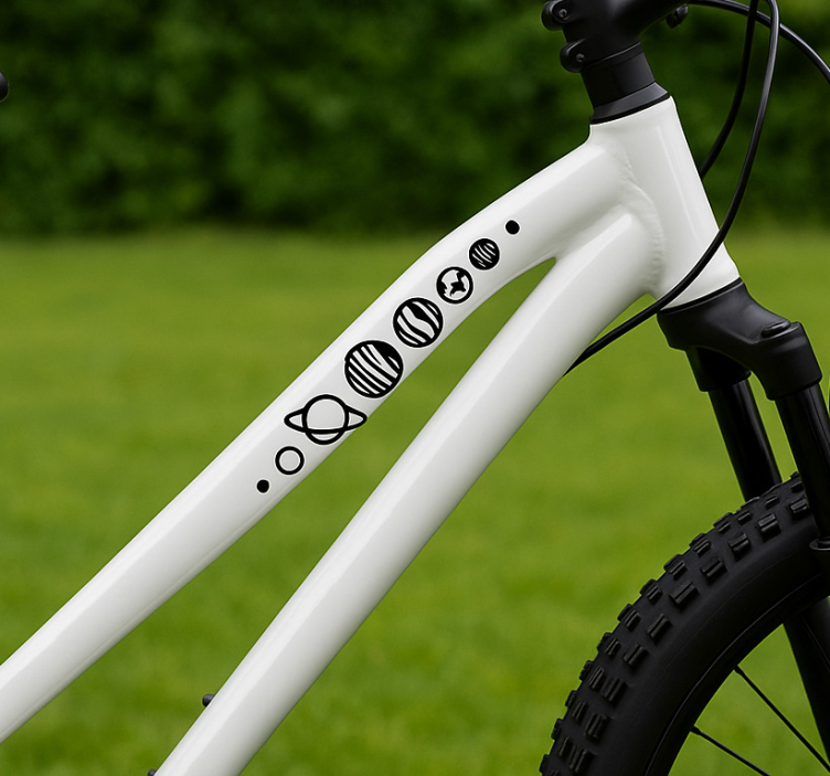 Calca para bicicleta línea planetaria - TenVinilo