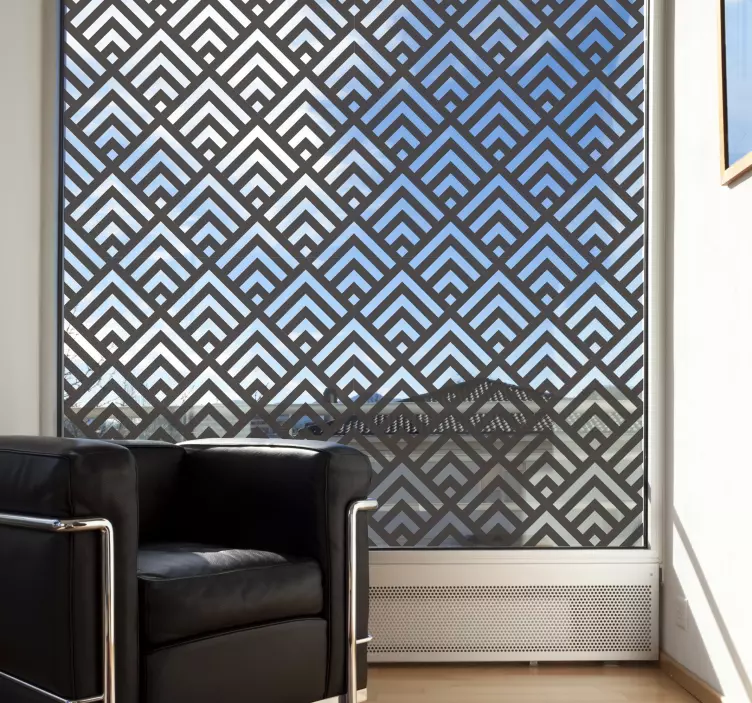 Lámina de vinilo para ventana de diamantes - TenVinilo