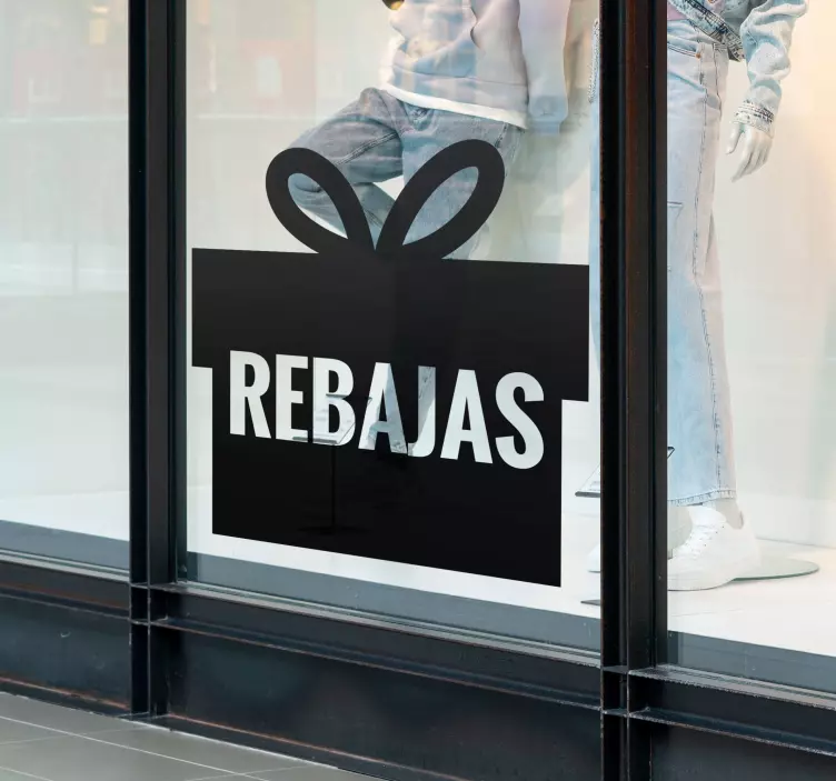 Vinilo rebajas caja de regalo - TenVinilo