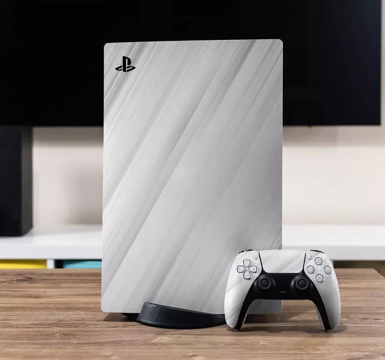 Skin PS4 elegante cubierta blanca - TenVinilo
