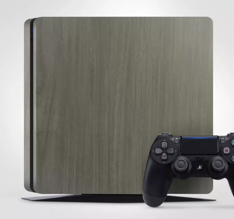 Skin PS4 elegante cubierta gris - TenVinilo