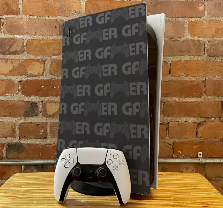 Skin ps4 funda concepto gamer - TenVinilo