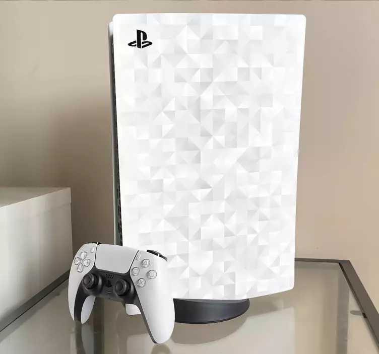 Skin ps4 funda de motivo geométrico - TenVinilo