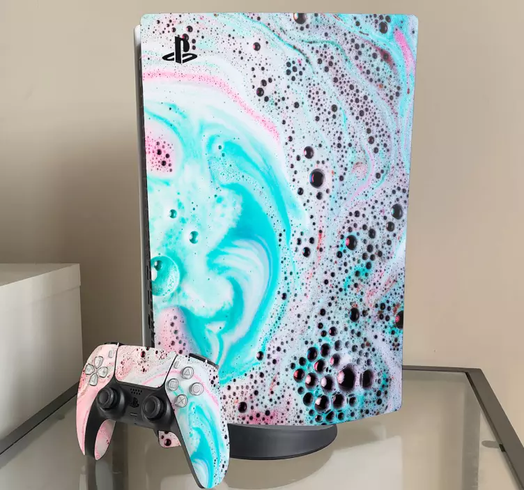 Skin ps4 funda impresa splash - TenVinilo