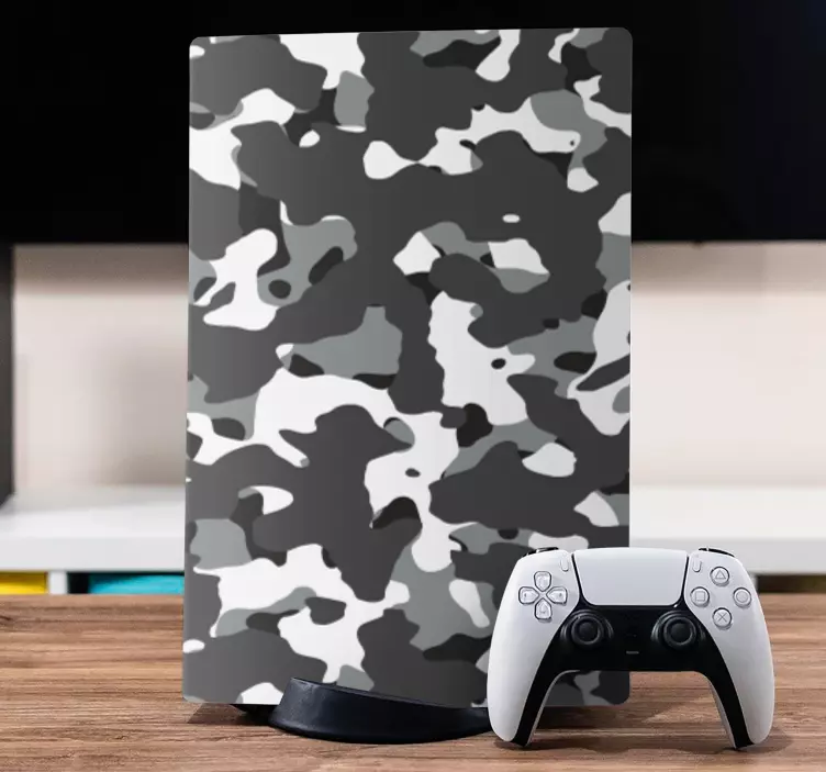 Skin PS4 patrón de camuflaje - TenVinilo