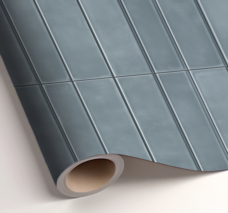 Vinilo adhesivo imitación de azulejos azules - TenVinilo