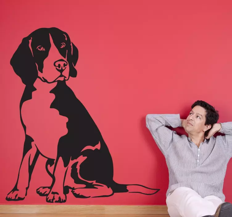 Vinilo decorativo Beagle - TenVinilo