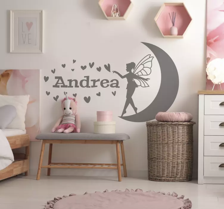 Vinilo hada esparciendo amor - TenVinilo