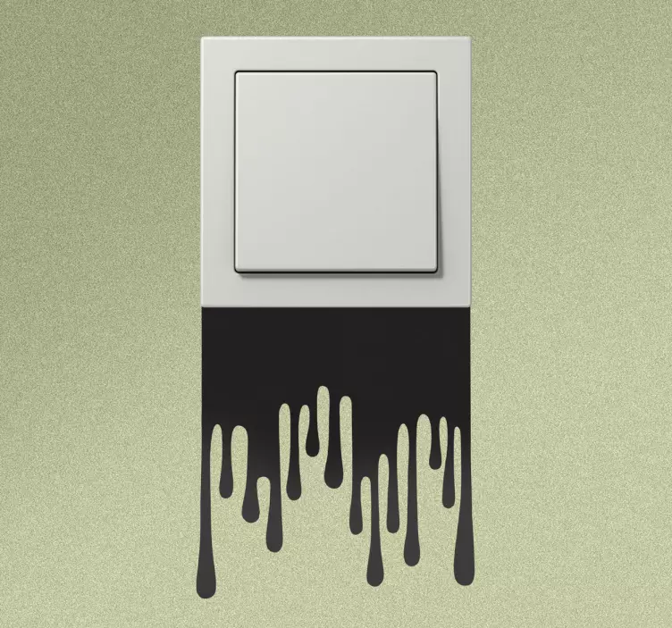 Pegatina para interruptor manchas - TenVinilo