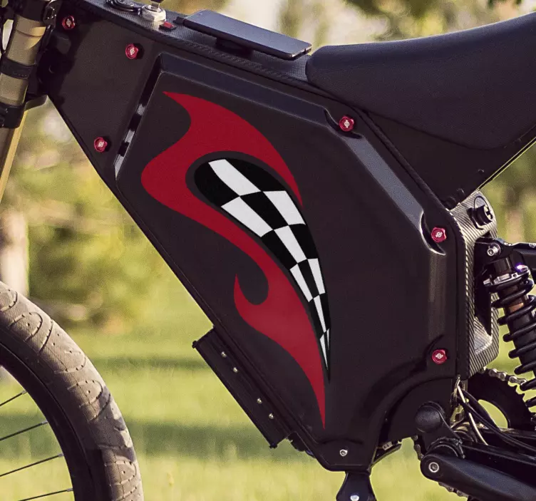 Vinilo decorativo para motos de carreras  - TenVinilo