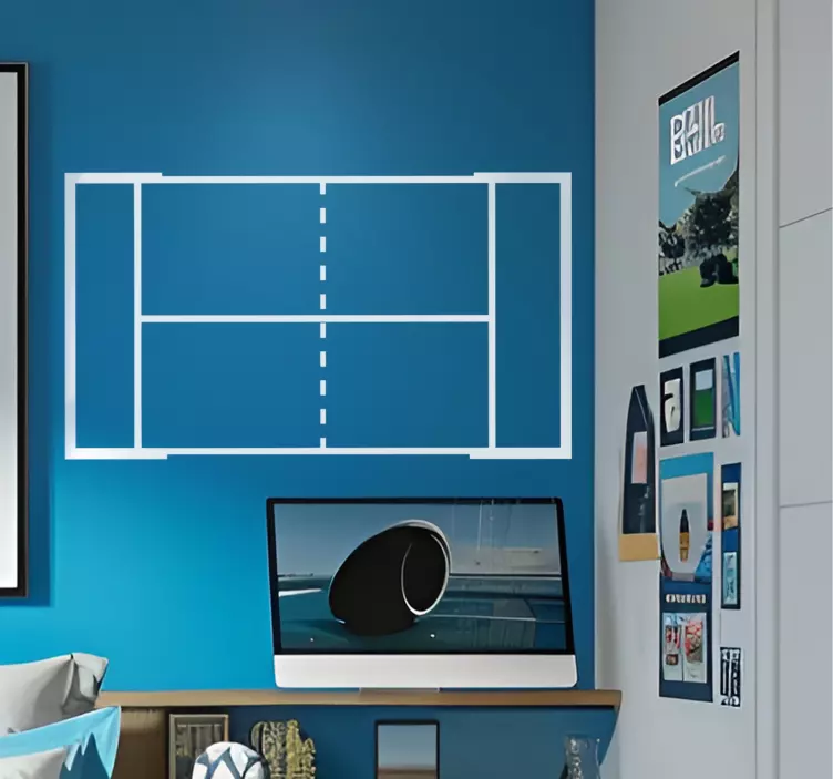 Vinilo pista de pádel - TenVinilo