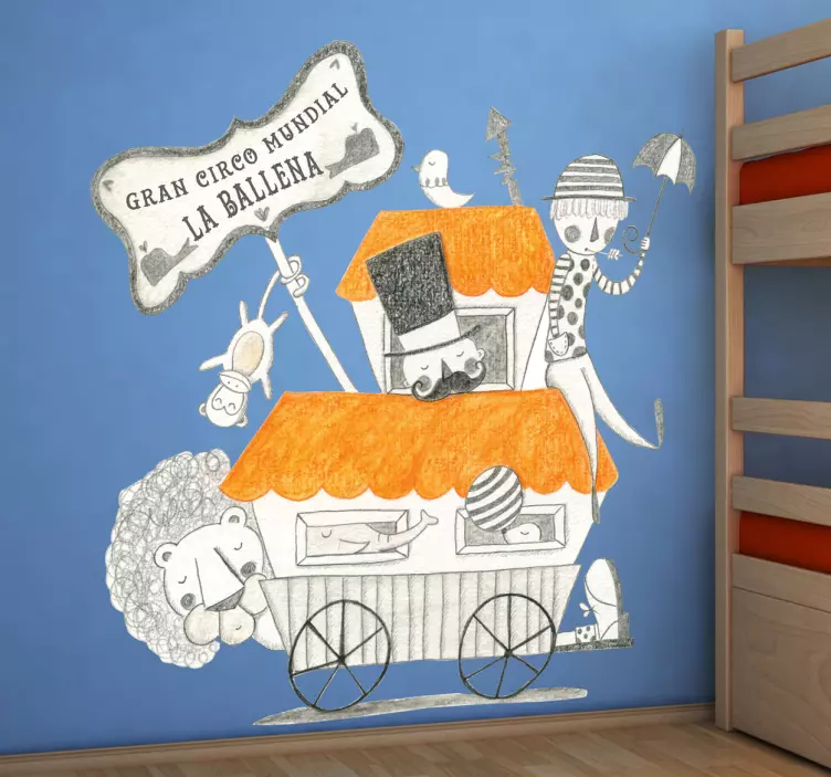 Vinilo gran circo mundial la ballena - TenVinilo