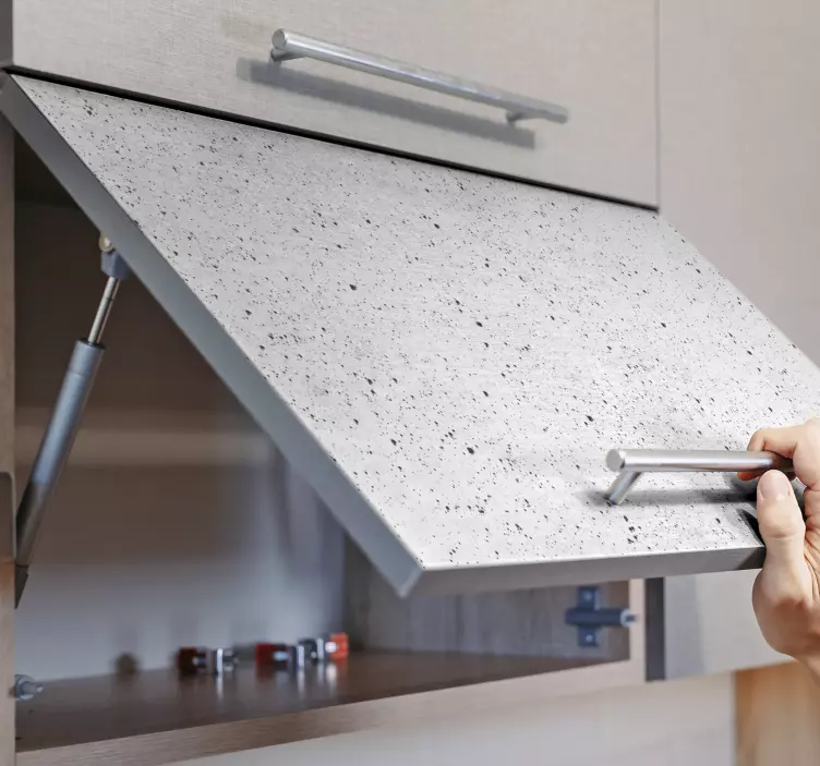 Vinilo para muebles de piedra con puntos - TenVinilo