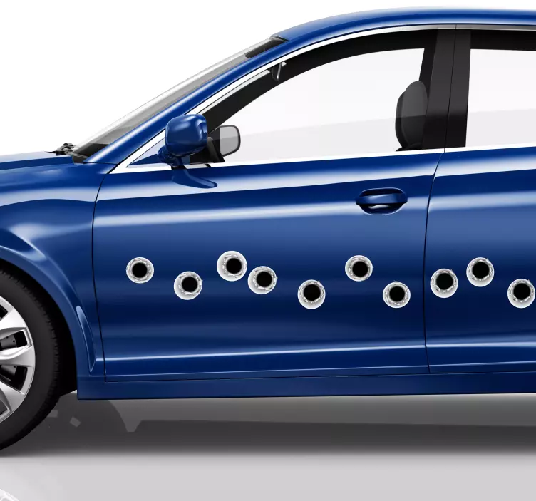 Vinilo original disparo balas - TenVinilo