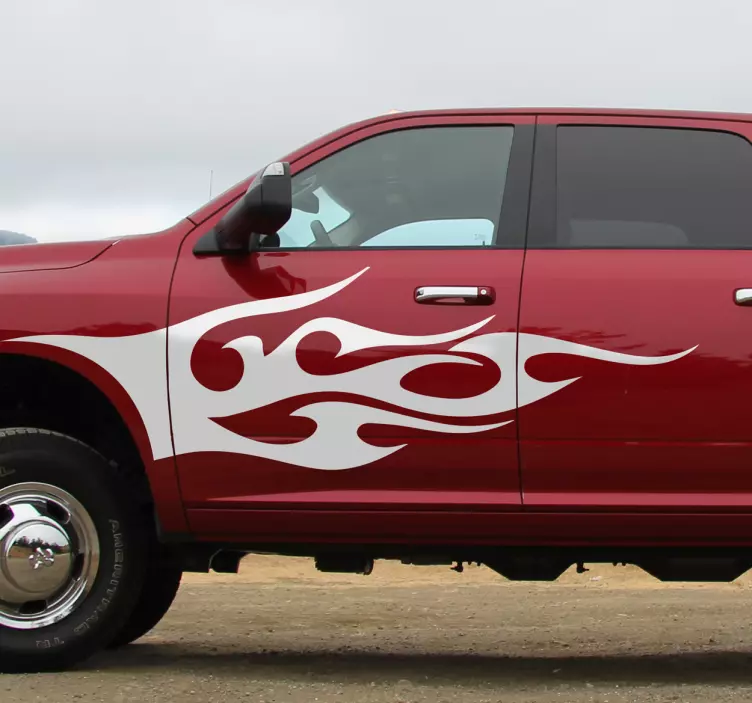 Vinilo para coche tribal - TenVinilo