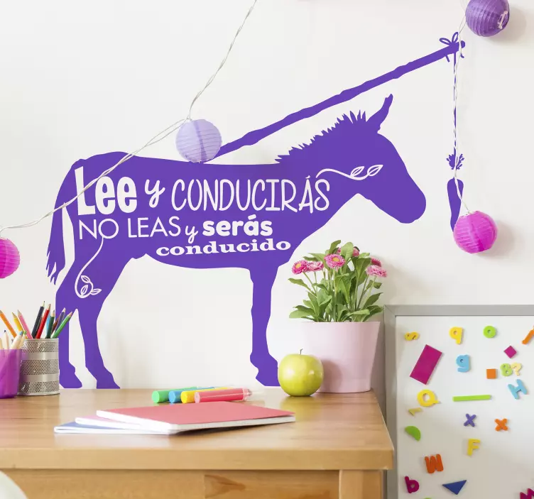 Vinilo receta escolar - TenVinilo