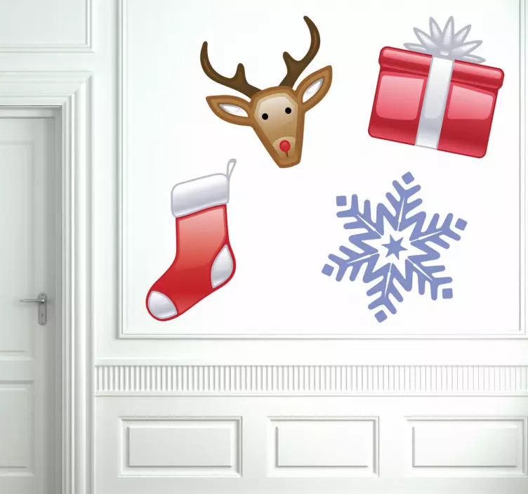 Vinilo símbolos festivos de celebración - TenVinilo