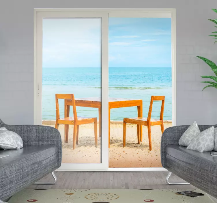 Vinilo Trampantojo terraza - TenVinilo