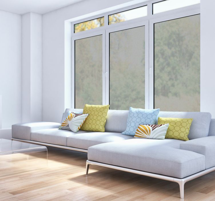 Vinilo para cristales translúcido básico - TenVinilo