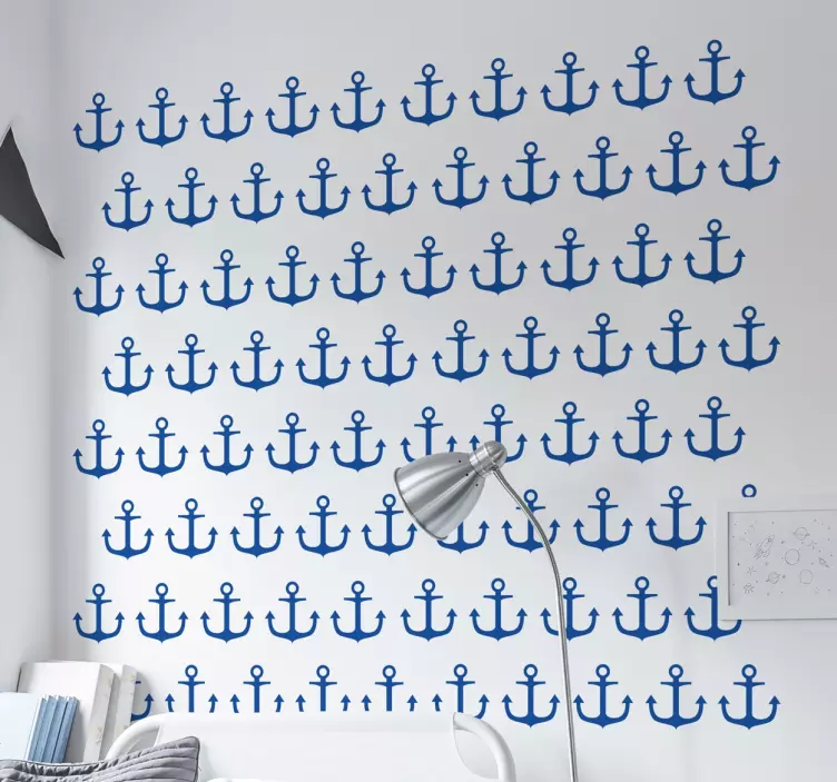 Vinilos de anclas para decoración - TenVinilo