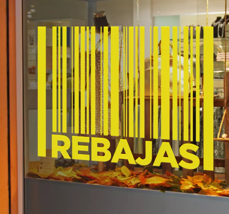 Vinilos rebajas código de barras - TenVinilo