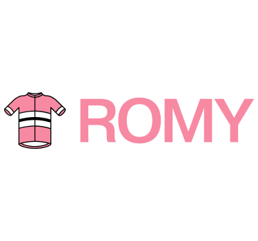 Vinilo bici maillot ciclista rosa personalizado - TenVinilo