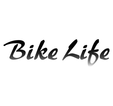 Vinilo bici texto sobre la vida en bicicleta - TenVinilo