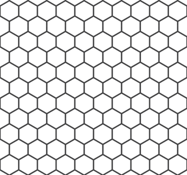 Azulejo adhesivo hexágono blanco - TenVinilo